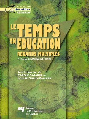 cover image of Le temps en éducation